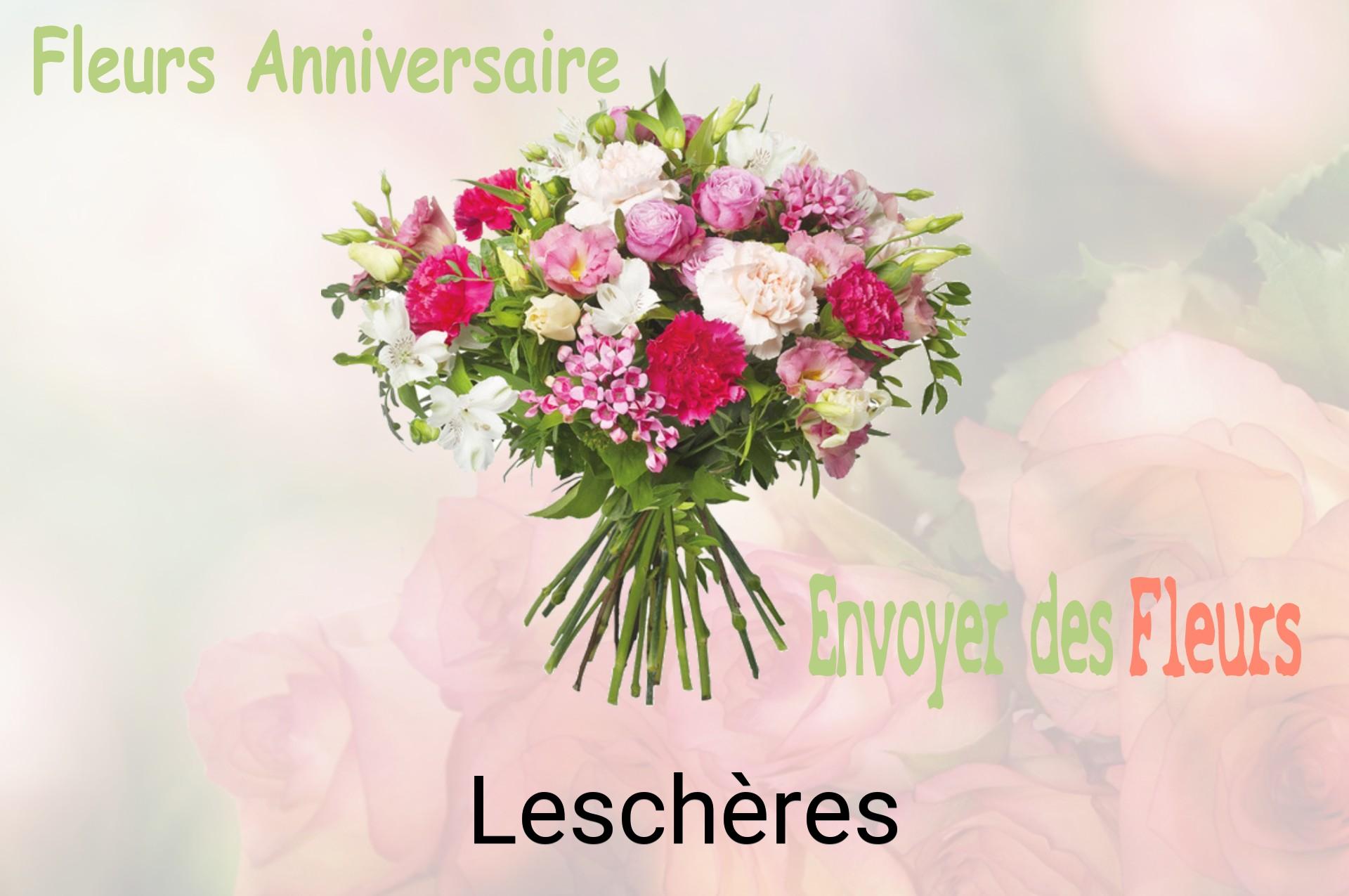 Bouquet de fleurs d’anniversaire livré à Leschères