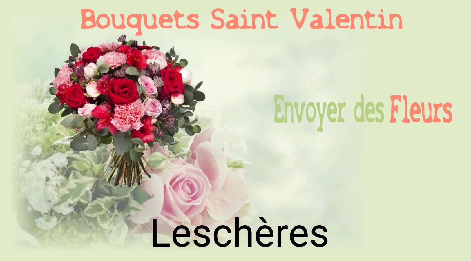 Roses de Saint-Valentin livrées à Leschères